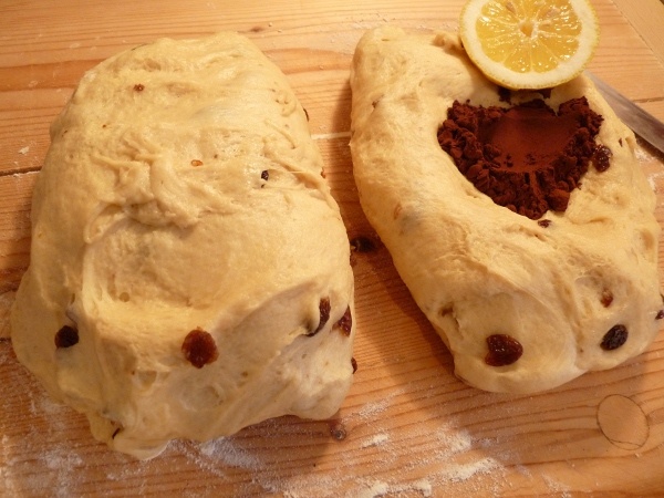 Domáca dvojfarebná vianočka (fotorecept) - obrázok 8