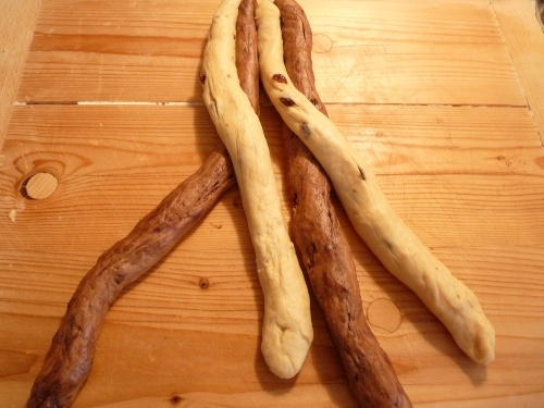 Domáca dvojfarebná vianočka (fotorecept) - obrázok 10