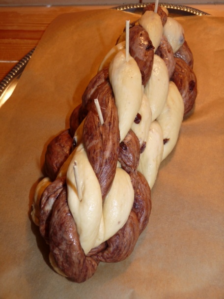 Domáca dvojfarebná vianočka (fotorecept) - obrázok 18