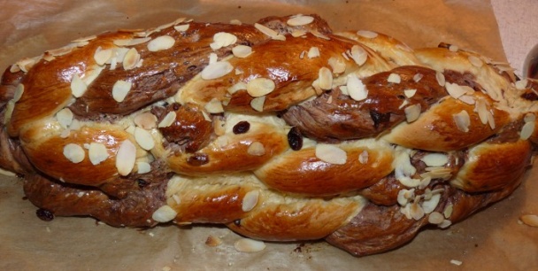 Domáca dvojfarebná vianočka (fotorecept) - obrázok 20