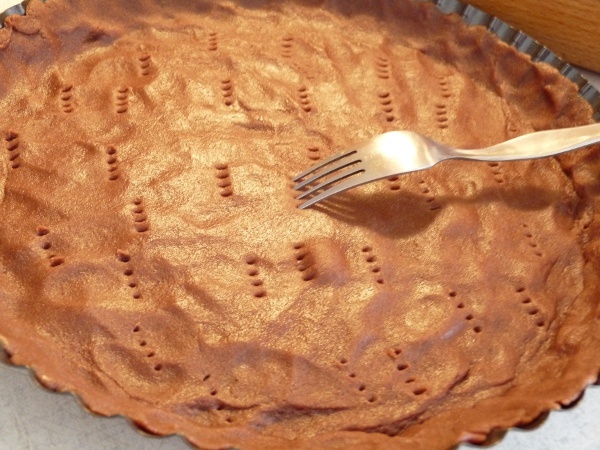 Kakaový koláč s tvarohom (fotorecept) - obrázok 5