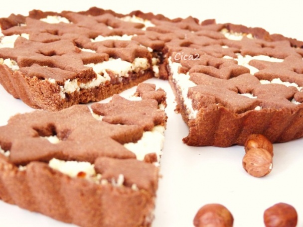 Kakaový koláč s tvarohom (fotorecept) - obrázok 10