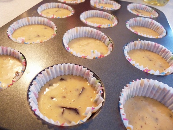 Muffiny s horkou čokoládou (fotorecept) - obrázok 5