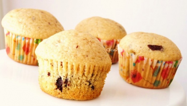 Muffiny s horkou čokoládou (fotorecept) - obrázok 7