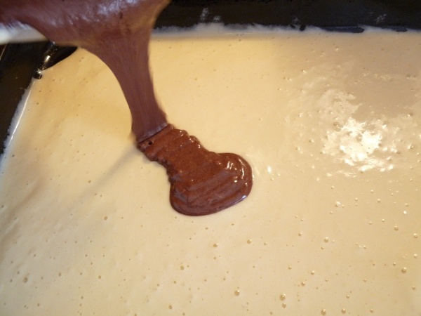 Mramorový koláč s brusnicami (fotorecept) - obrázok 9