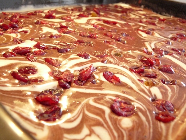 Mramorový koláč s brusnicami (fotorecept) - obrázok 10