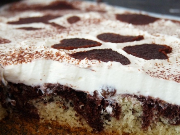 Mramorový koláč s brusnicami (fotorecept) - obrázok 15