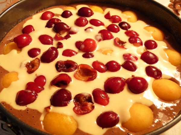 Ovocný koláč v tortovej forme (fotorecept) - obrázok 10