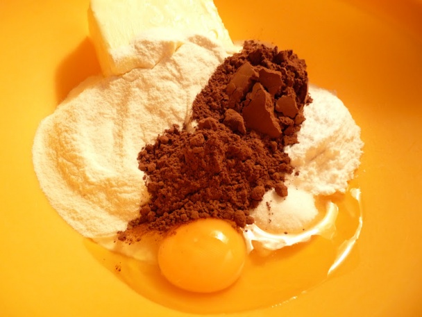 Kakaovo-jablkový koláč (fotorecept) - obrázok 1