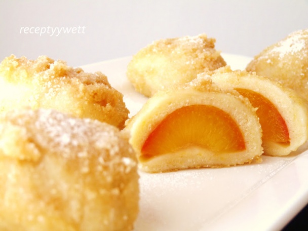 Slivkové guľky z tvarohového cesta (fotorecept) - obrázok 8