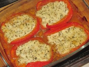 Pečená paprika s bryndzou - obrázok 4