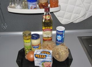 Americká zelerovo-tuniaková pochúťka - Túna (fotorecept) - obrázok 1