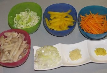 Moja rýchla čína - pražené rezance s kuracinou (fotorecept) - obrázok 5