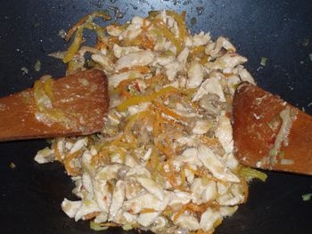 Moja rýchla čína - pražené rezance s kuracinou (fotorecept) - obrázok 8