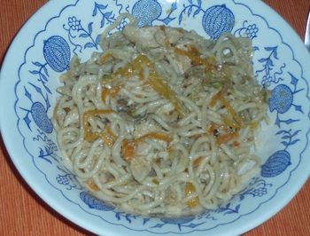 Moja rýchla čína - pražené rezance s kuracinou (fotorecept) - obrázok 9