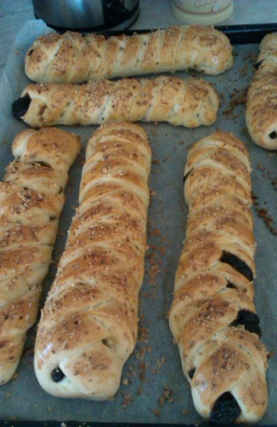 Vrkoč so slivkovým lekvárom (fotorecept) - obrázok 6