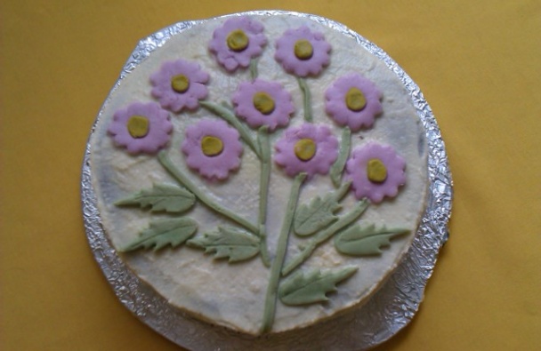 Kvetinková veľkonočná torta - obrázok 2