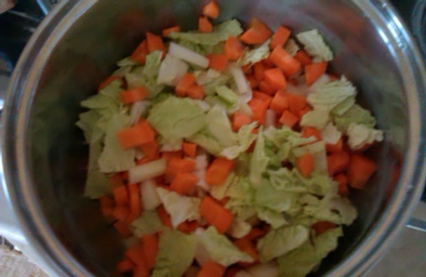 Fazuľová polievka so super haluškami (fotorecept) - obrázok 2