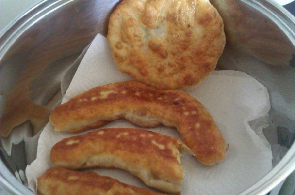 Maďarský plnený langoš - obrázok 4