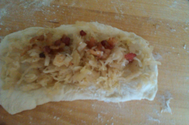 Maďarský plnený langoš - obrázok 2