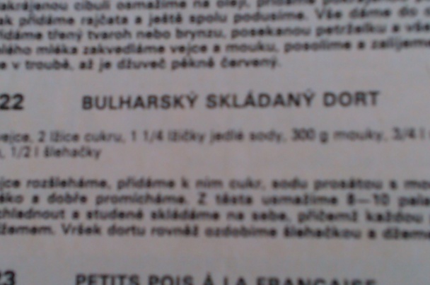 Bulharská skladaná torta (fotorecept) - obrázok 6