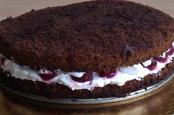Schwarzwälder Kirschtorte (fotorecept) - obrázok 5