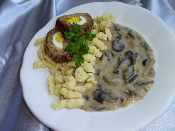 Hubový perkelt s nokerlami a diviačia fašírka (fotorecept) - obrázok 6