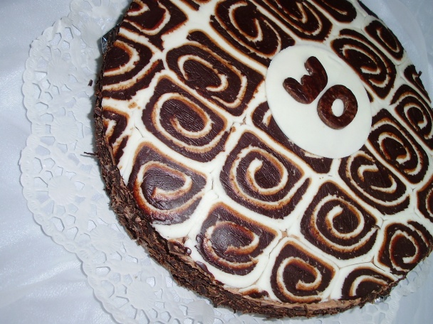 Torta s mozaikou - obrázok 3