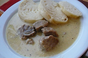 Teľacie frikassé na víne - obrázok 3