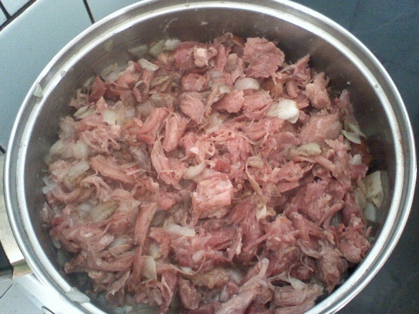 Zapekané cestoviny s údeným kolenom (fotorecept) - obrázok 2