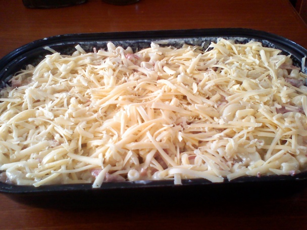 Zapekané cestoviny s údeným kolenom (fotorecept) - obrázok 4