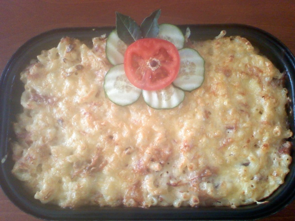 Zapekané cestoviny s údeným kolenom (fotorecept) - obrázok 5