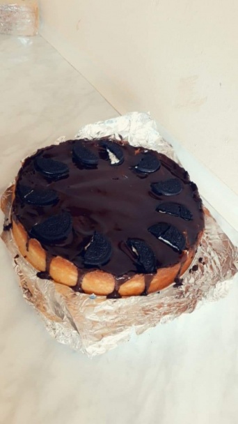 Cheesecake s kúskami čokolády - obrázok 2