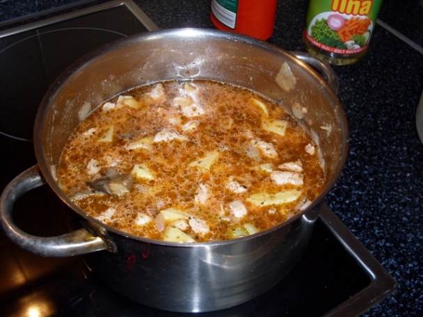 Morčací guláš s hubami (fotorecept) - obrázok 3