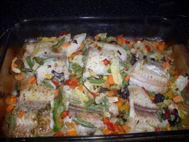 Ryba v zeleninovej postielke (fotorecept) - obrázok 2