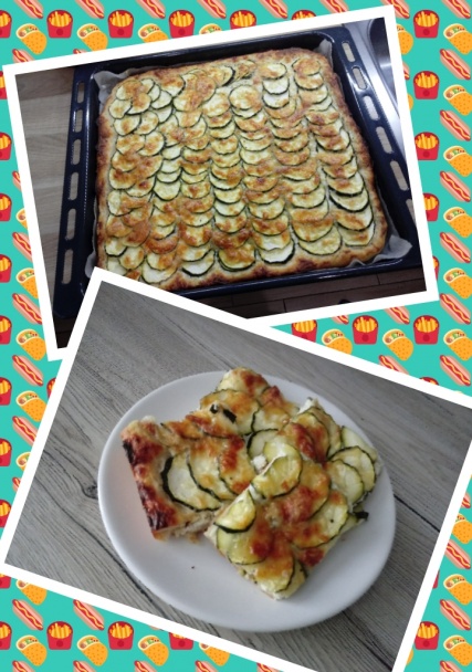 Slaný kysnutý cuketový koláč (fotorecept) - obrázok 6