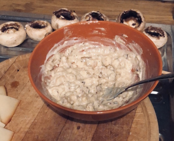 Zapečené šampiňóny so syrovou plnkou (fotorecept) - obrázok 4