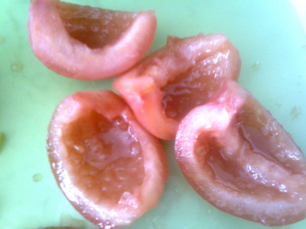 Krémová zeleninová polievka (s paradajkami a kyslou smotanou) - obrázok 3