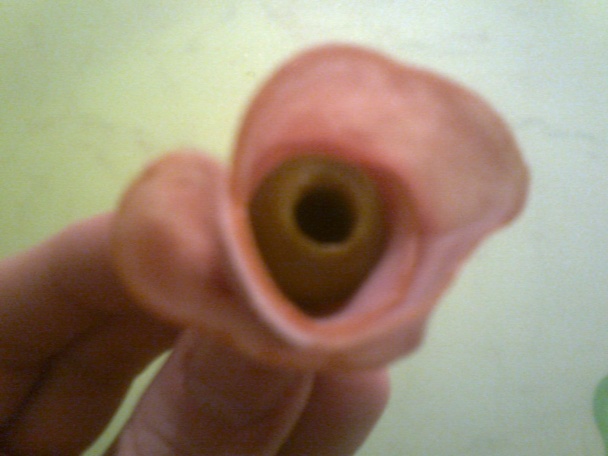 Šunková ruža (ozdoba obložených mís, servírovaných jedál) - obrázok 5