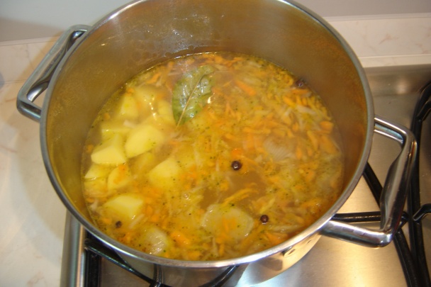 (Ne)hubová kyslá polievka (fotorecept) - obrázok 3