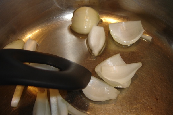 Biela kukuricová polievka s majoránkou a syrom (fotorecept) - obrázok 1