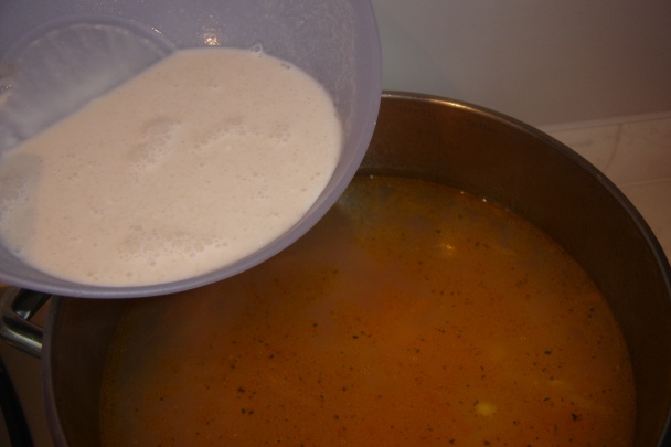Biela kukuricová polievka s majoránkou a syrom (fotorecept) - obrázok 6