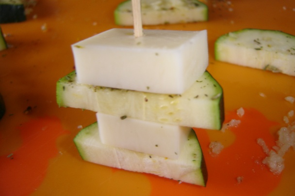 Cuketovo-syrový špíz v cestíčku (fotorecept) - obrázok 4