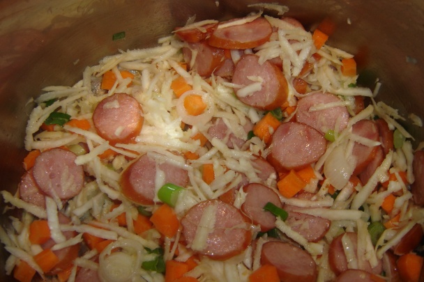 Sýta chlebová polievka (fotorecept) - obrázok 7