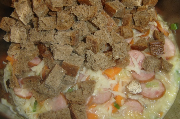 Sýta chlebová polievka (fotorecept) - obrázok 8