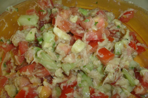 Avokádovo-makrelový šalát (fotorecept) - obrázok 8