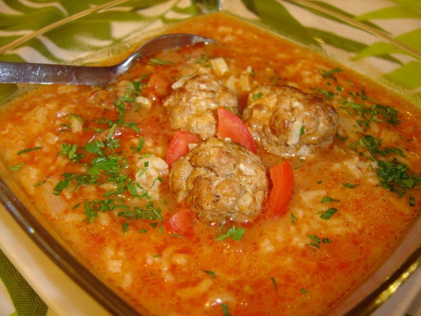 Polievka s klobáskovými loptičkami - obrázok 7