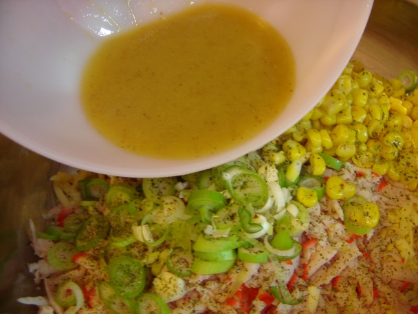 Syrovo-šunkový šalát - obrázok 6