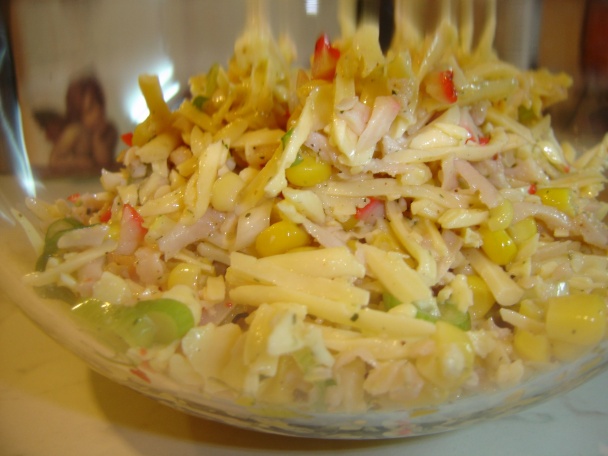 Syrovo-šunkový šalát - obrázok 7