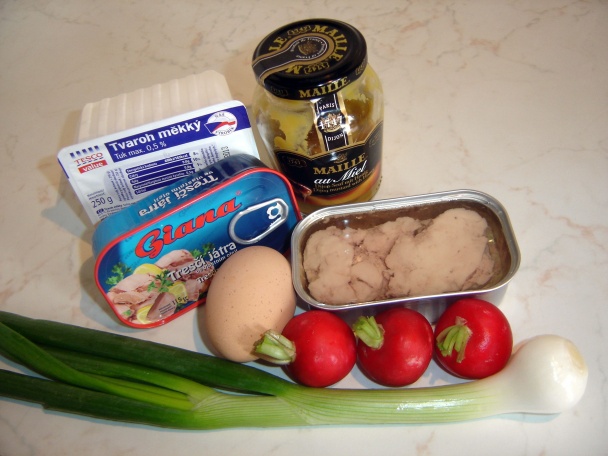 Nátierka z treščej pečene (fotorecept) - obrázok 1